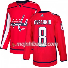 Dresovi Washington Capitals Alexander Ovechkin 8 Adidas 2017-2018 Crvena Authentic - Muške